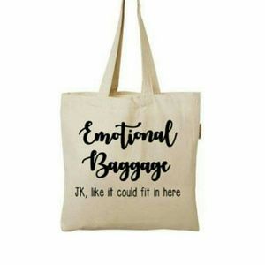 Emotional baggage bag